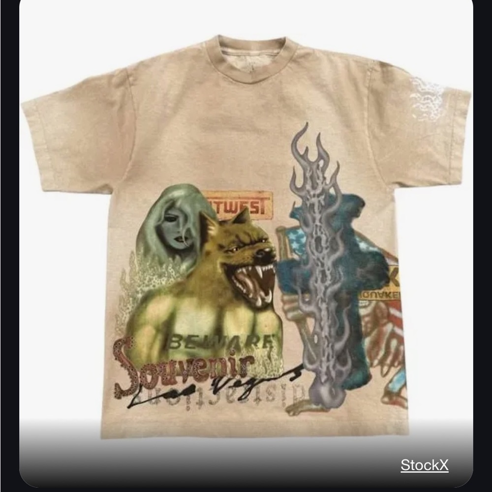 Travis Scott Cactus Jack BAZAAR SOUVENIR Tee Size S